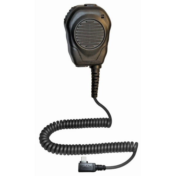 Klein USB-C Shoulder Mic Dual PTT Noise Canceling with 3.5mm Port, 1 Count