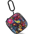 thumbnail image 1 of Estuche Cuadrado Para Auriculares, Organizador De Auriculares, Estuche Portátil Con Cable De Eva, Bolsa De Almacenamiento Con Mosquetón Para Airpods Pro Beats Bose Galaxy Buds, Almacenamiento De Cable, 1 of 5