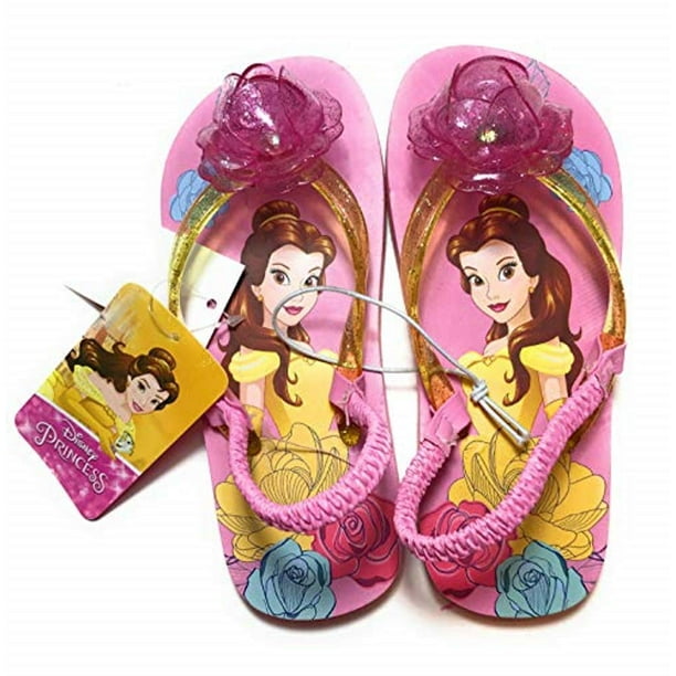 Unassigned - Belle Disney Princess Girls' Flip-Flop Sandal - Pink for ...
