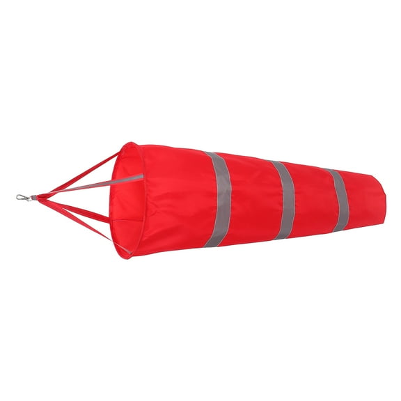 Tineasur Red Weatherproof Windsock for Wind Direction Indication with High Visibility
