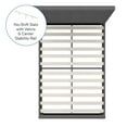 thumbnail image 5 of DeCoro Seattle Modern Tufted Upholstered Platform Bed | Headboard and Wood Frame with Wood Slat Support, King, Antonio Mid Night, 5 of 11