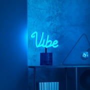 Atomi neonboom LED Color-Changing Vibe Neon with Bluetooth Speaker, Multiple Color Options and Lighting Modes, 5W Hi-Fi Bluetooth Speaker