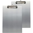thumbnail image 2 of Portapapeles de aluminio de 2 piezas, con clip, portapapeles de aluminio de alta calidad y resistente, ideal para el trabajo diario, versión europea, 2 of 5