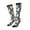 2 Black-1, variant on Women Crew Soft Moisture-wicking Socks Colorful Alpaca Pattern Design Cotton Socks, One Size fit All