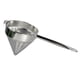 thumbnail image 4 of Colador de caldo de acero inoxidable con mango reforzado, colador cónico de 8" para utensilios, colador de malla para colar salsas y líquidos, 4 of 9