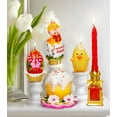 thumbnail image 2 of STPgoods Egg Hand-Painted Easter Decorative Candle 3.9" Easter and Spring Decor Candle for Home Indoor Easter Decoration, Red, 2 of 2