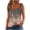 Khaki, variant on Summer Tank Tops for Women Vintage Printed T-Shirts V Neck Sleeveless Blouse Dressy Trendy Outfits Blusas Casuales Para Mujer