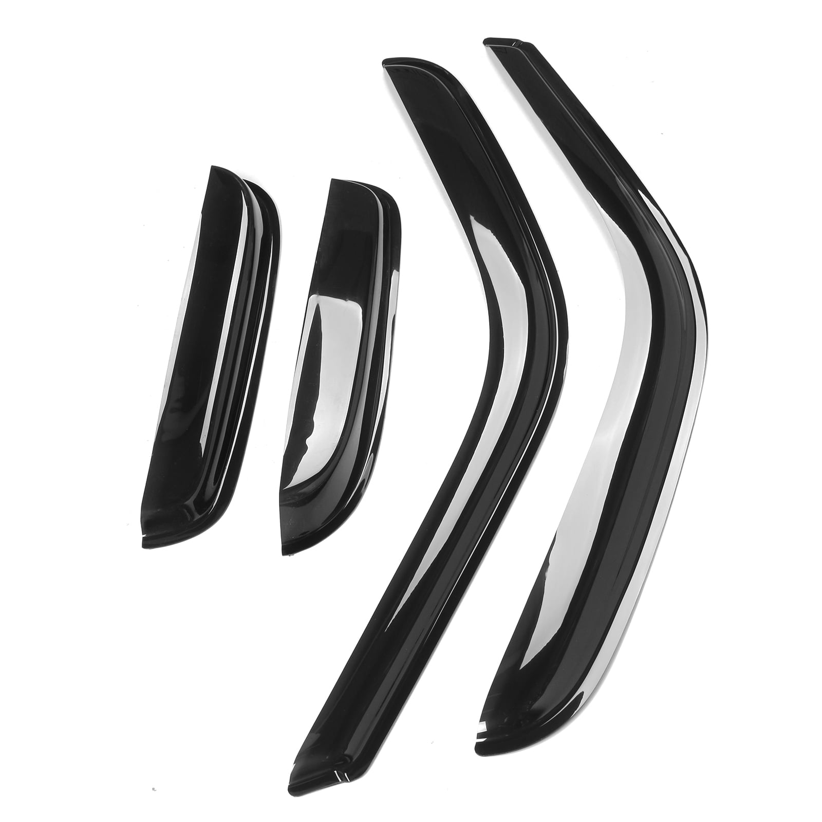 Ikon Motorsports Compatible with 00-06 Toyota Tundra Extended Cab Acrylic Window Visors Vent Deflector Rain Guard 4Pc Set Outside Mount 2000 2001 2002 2003 2004 2005 2006