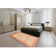 thumbnail image 4 of Ahgly Company Indoor Rectangle Abstract Indian Saffron Orange Oriental Area Rugs, 7' x 9', 4 of 6