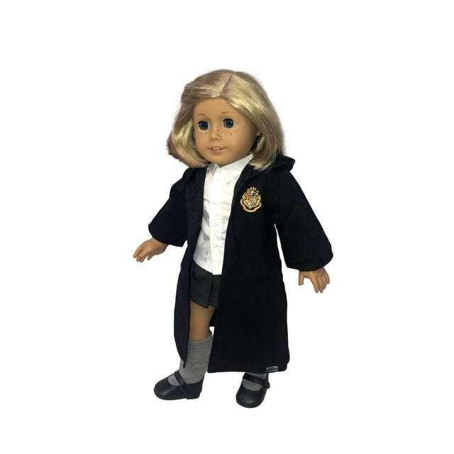 American Girl Harry Potter Hogwarts Uniform with Pleated Twill Skirt