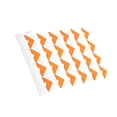 thumbnail image 2 of ZheElen 24piece Easy To Remove Vintage Corner Kraft Stickers Durability Wide Application reddish orange, 2 of 6