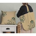 thumbnail image 5 of Soimoi polyester Crepe Fabric Ogee Damask Fabric Prints By Yard 42 Inch Wide, 5 of 5