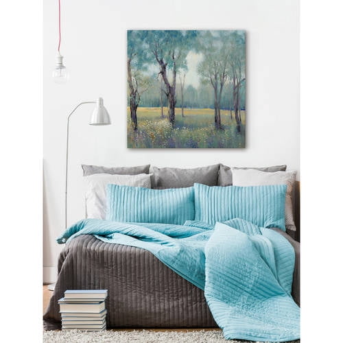 "Morning Mist" Painting Print on Wrapped Canvas