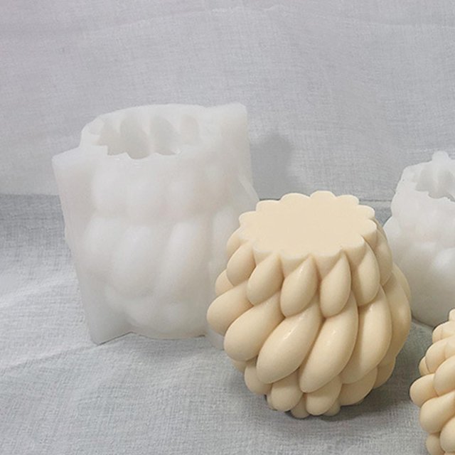 Moldes de silicona para jabón Perfecl 3D duradero para chocolate magdalenas fabricación
