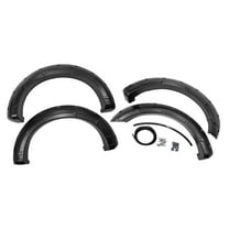 Rough Country Gloss Black Defender Fender Flares for 21-23 F-150 - A-F20911-RCGB Fits select: 2021 FORD F150 SUPER CAB, 2022 FORD F150 SUPERCREW