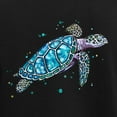 thumbnail image 3 of CafePress - Sea Turtle Women's Dark Pajamas - Women's Short Sleeve Print T-Shirt and Pants Dark Cotton Pajama Set, 3 of 7