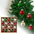 thumbnail image 6 of Shatterproof Christmas Ornaments Bulk 20ct - 2.36 Inch Elf Red Green White Hanging Balls for Xmas Tree, Holiday Party & Table Decor, 6 of 7