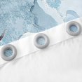 thumbnail image 4 of Erosebridal Blue Groovy Curtains Pack of 2 (38x54), Watercolor Flower Blackout Curtains for Bedroom, Daisy Floral Curtains for Living Room, Window Treatments Bedroom Decoration, 4 of 6