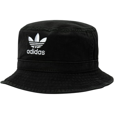 adidas Originals Washed Bucket Hat - Black - OSFA