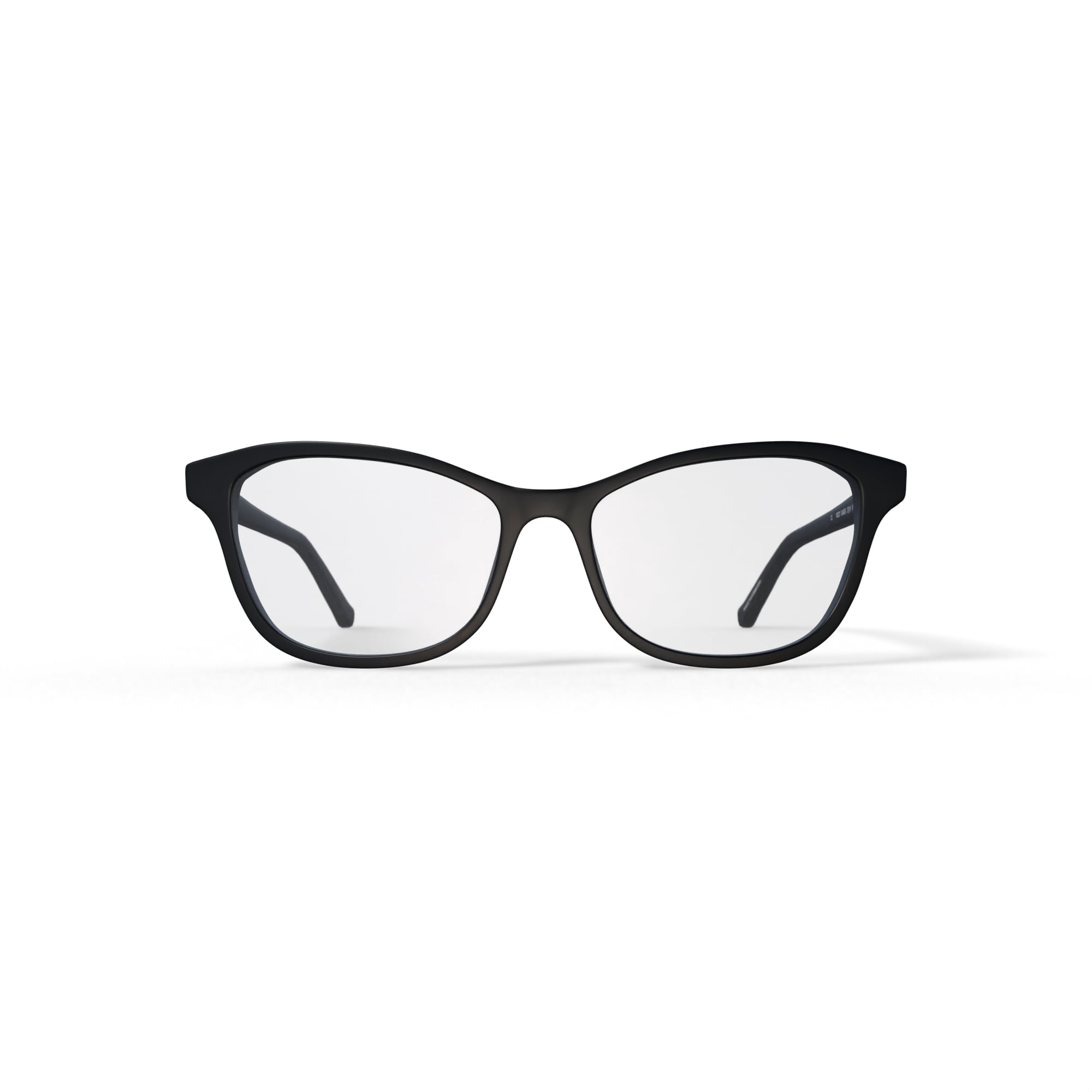 Walmart Women's Ginger Square Prescription Eyeglasses with Case, Black