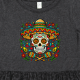 thumbnail image 4 of Inktastic Sugar Skull Day of the Dead Girls Toddler Dress, 4 of 5