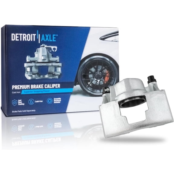 Detroit Axle - Front Left Disc Brake Caliper Replacement for Chevrolet Blazer C1500 K1500 C2500 K2500 Suburban C35 Express 2500 3500 Tahoe