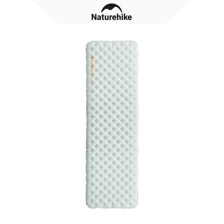 Naturehike, Ultralight Inflatable Hiking Sleeping Pad, Outdoor Camping Insulated Air Mat, Portable Backpacking Air Sleeping Pad, Double-layer Air Valve, Thickened & Shock Absorption, R-value 3.2