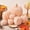 Beige, variant on 2026 Upgrade 7 Pack Sequin Velvet Foam Pumpkins, Multi Size Fall Table Ornaments, Reusable Decor for Halloween Thanksgiving Harvest Black