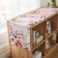 thumbnail image 6 of Table Runners 72 Inches Long Dress Scarves, Pink Valentine's Day Farmhouse Kitchen Table Runner, Coffee Tablerunners, Roses Romantic Art Spring Floral 18x72 Inch, 6 of 9