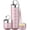 Matte Pink, variant on Metal Travel Pill Organizer, Portable Waterproof Weekly Pill Box, Large Aluminum Alloy Pill Case Container, BPA Free 7 Day Daily Medicine Organizer Holder for Vitamin, Fish Oil, Supplement