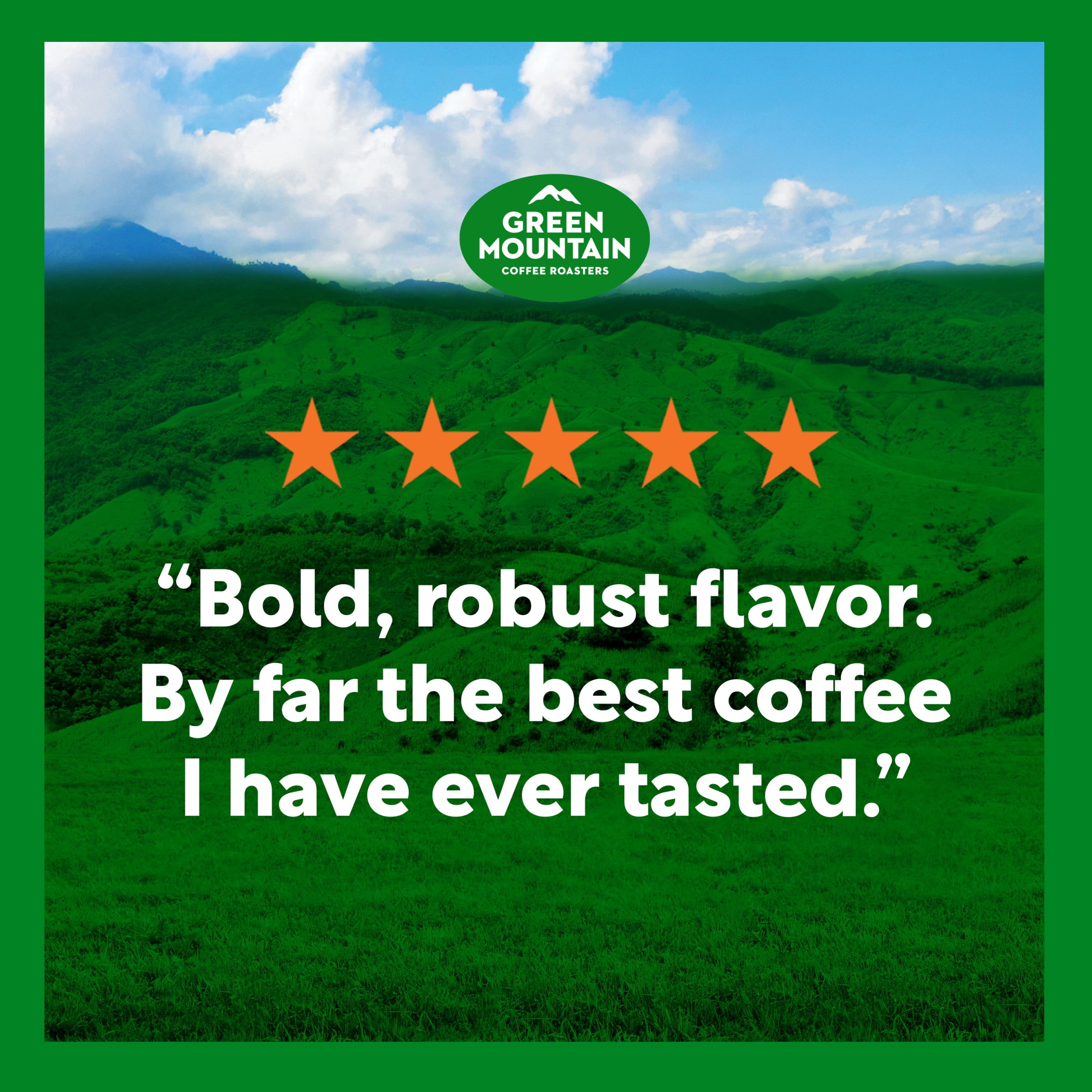 (6 pack) Green Mountain Coffee Roasters, Dark Magic Dark Roast Ground Coffee, Bagged 12 oz