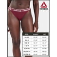 thumbnail image 6 of Reebok Women’s Pro-Series Thong Underwear, 3-Pack, Size S - 2XL, 6 of 7