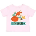 thumbnail image 3 of Inktastic 4th Birthday Fox 4 Year Old Boys or Girls Toddler T-Shirt, 3 of 5
