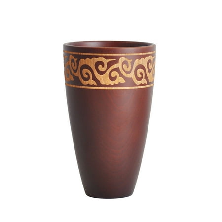 New Wooden Cup Log Color Handmade Natural Wood Coffee Tea Beer Juice Milk