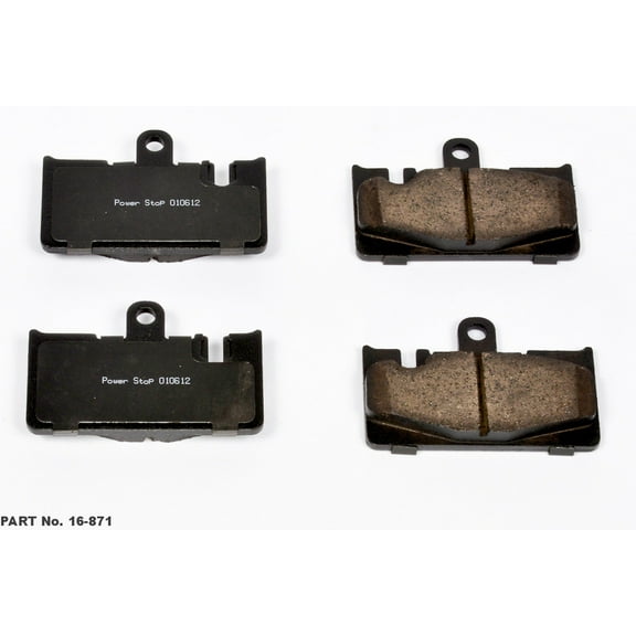 Powerstop 16-871 PSB16-871 EVOLUTION CLEAN RIDE CERAMIC BRAKE PADS Fits select: 2001-2006 LEXUS LS