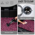 thumbnail image 3 of Yspwyqan Universal Car Trunk Mat 29" x 39", Pink Leopard Print Non-Slip Easy to Clean Cargo Liner, Stylish Auto Interior Accessory Fits for SUV Sedan Wagon, Pets, Family Outings, 3 of 7