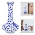 thumbnail image 3 of Ceramic Vase Chinese Style Antique Hand-painted Blue and White Ceramic Vase, 3 of 5
