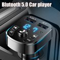 thumbnail image 2 of Reproductor de audio Bluetooth 5.0 para coche, USB dual, compatible con disco U y receptor de teléfono Hy, 2 of 5