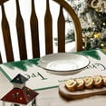 thumbnail image 5 of Dmlowu Christmas Place Mats - Heat Proof Christmas Placemats for Dining Table, Non-Slip Table Mats for Party Holiday Decor, 12x18" Christmas Decorations Winter Placemats, 5 of 6