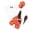 Orange, variant on Cathalem Baby Cave Boys Halloween Suit Fancy Up Set with Hat Bat Orange 12-18 Months