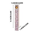 thumbnail image 6 of Nsxcdh Studded USB Lighter,Crystal Rhinestone,Rechargeable Flameless,Windproof,Practical,Small Thin,Stylish,Travel Camping,Home Tool Christmas Gifts for Grandkids and Women, 6 of 7