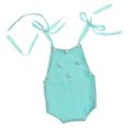 thumbnail image 1 of Traje de fotografía de bebés Zulema ganchillo recién nacidos verde, 1 of 8