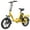 YELLOW, variant on HOVERFLY 16" Folding Adults Electric Bikes, 500W/36V/15.5mph Folding City Ebike for Adult Men Women,Black,UL2849
