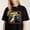 Black-3, variant on Wife Mom Boss Queen Printing T Shirt Womens Tee