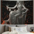 thumbnail image 2 of ALEPADNF The Star Tarot Card Tapestry  - Spooky Siren Mermaid - Gothic Halloween Home Decor Wall Hanging  40x30inch, 2 of 6