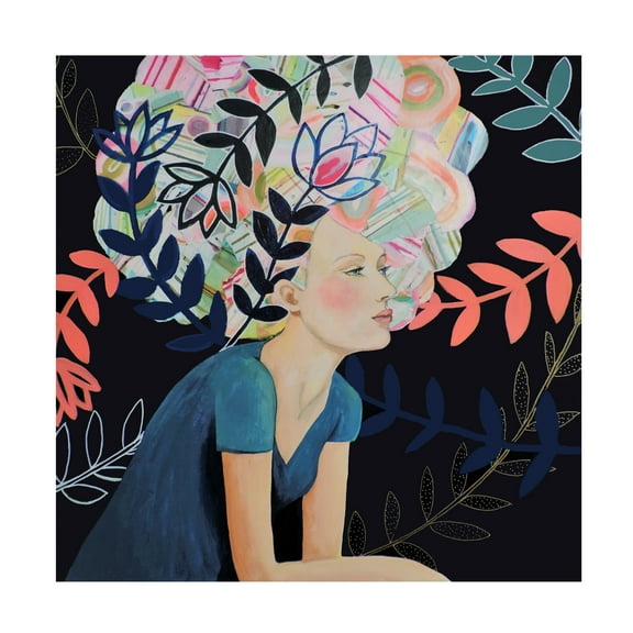 Sylvie Demers 'Eva' Canvas Art