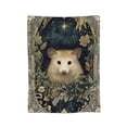thumbnail image 2 of Vintage Possum Blanket ,Retro Opossum 80x60, 2 of 6