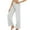 White, variant on BLTIBY 2025 Womens Wide Leg Yoga Pants Solid Colour Casual Loose Comfy Sweatpants High Waisted Lounge Flowy Trousers with Pockets Brown S
