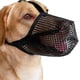 thumbnail image 1 of Bozal para perros con malla redondeada, bozal transpirable para perros pequeños, medianos y grandes, evita comer, morder y masticar (s, negro) Rojo Verde Cocina, Decoración y Otros, 1 of 5
