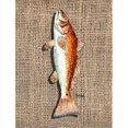 thumbnail image 1 of Carolines Treasures 8736CHF Poisson Rouge Poisson Toile Drapeau - Taille de la Maison- 28 x 40 Po., 1 of 4